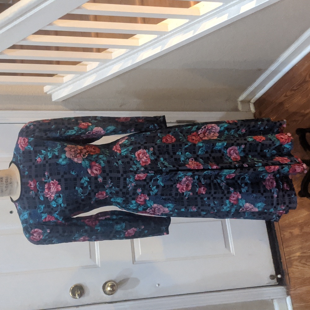 1980s open back dress